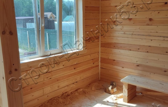 4 Брусовой дом  ОД-27, 11х8м, 85М², Московская область, Ступинский район, поселок Михнево (15)